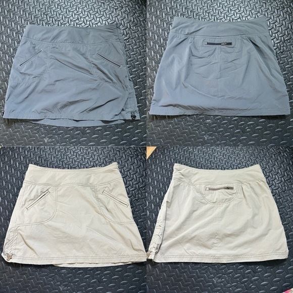 Athleta Skort Size 4 - Khaki & Gray - Picture 1 of 13